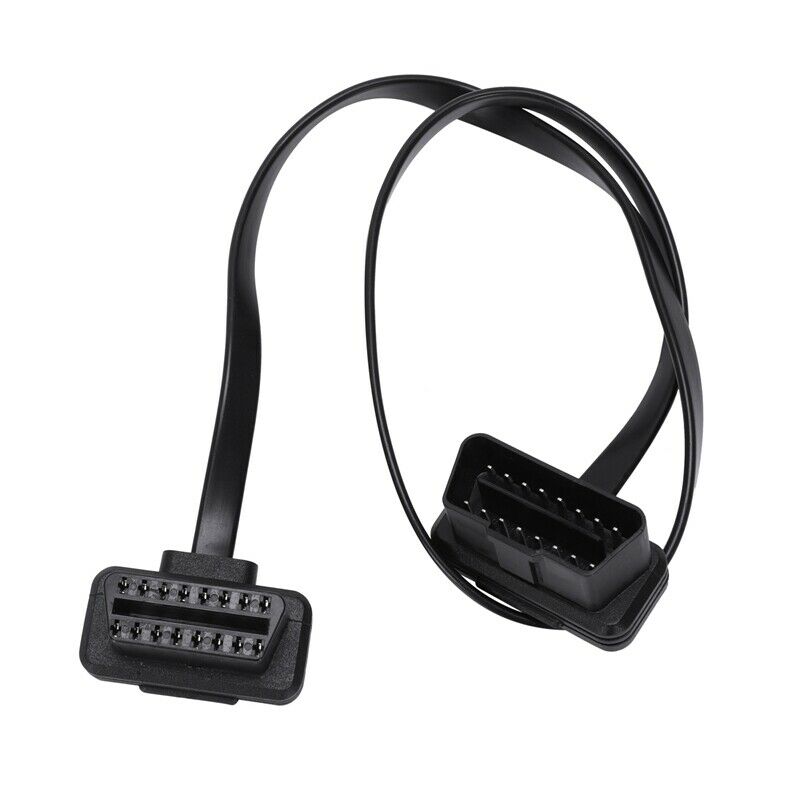 OBD2 16 pin Male to Female Elbow Extension cable ELM327 Y4Q6Q6