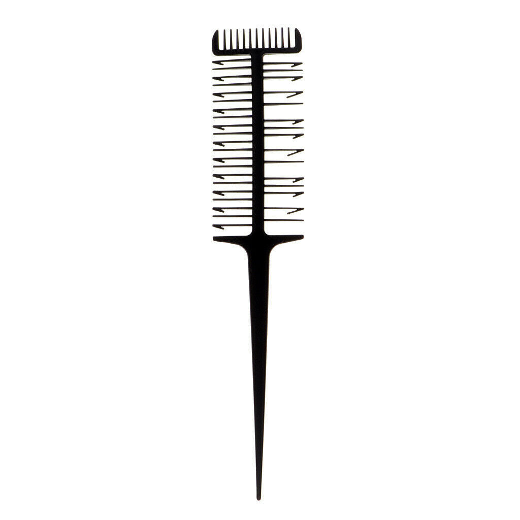 2x Sectioning Weave Highlighting Foiling Hair Comb Hair Combs Tool Rat Tail