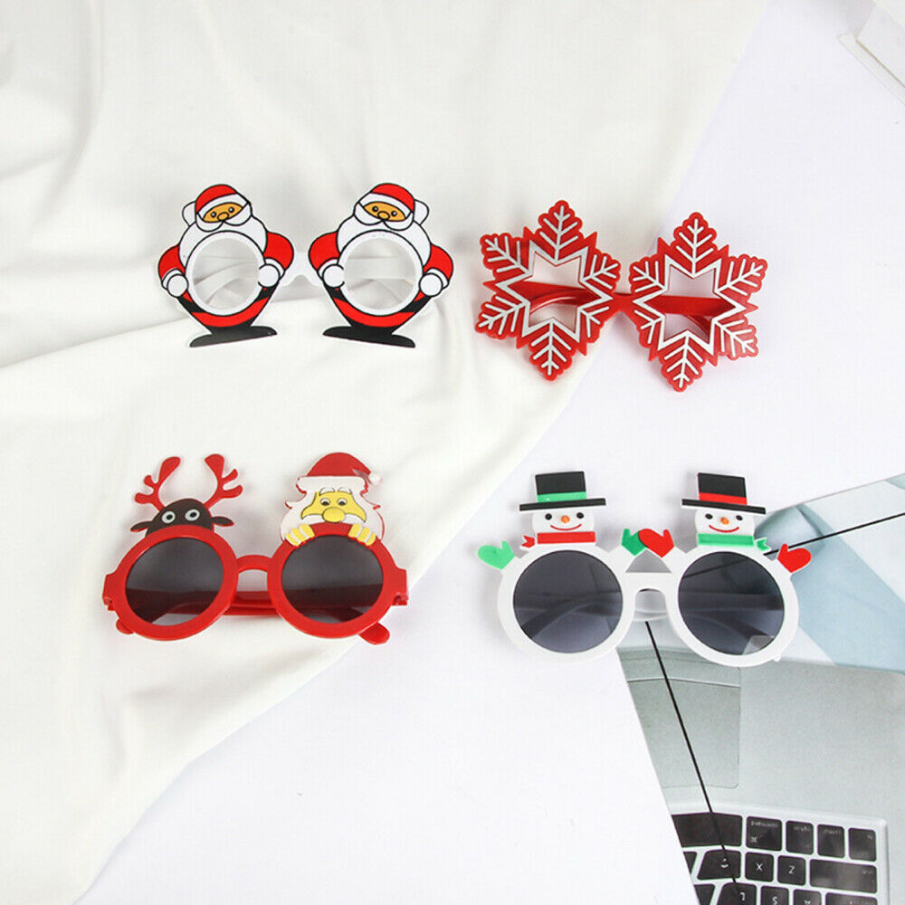 7pcs Christmas Glasses for Kids Adults Gifts Ornaments Christmas Holiday Party