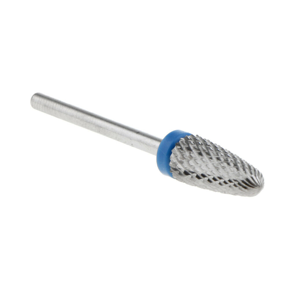 Tungsten Steel Nail Art Burr File Polishing Head Electric Drill Bit Grinding