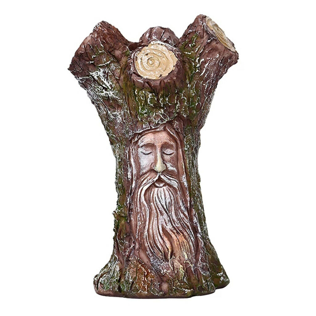 Creative Ancient Tree Flower Pot Planter Dried Flowers Vase Decorative