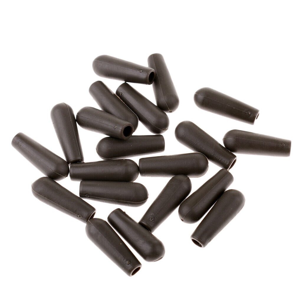 20pcs Carp Fishing Protector Beads Rig Knot Protecting Terminal Tackle