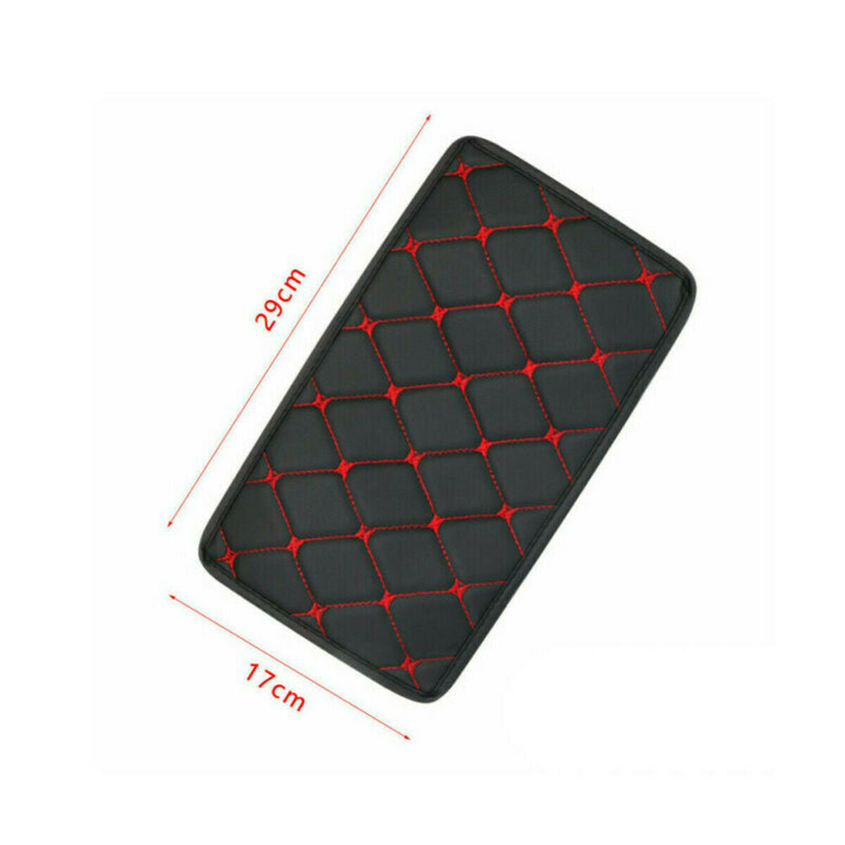 Car Armrest Pad Cover Center Console Box PU Leather Mat Cushion Auto Accessories