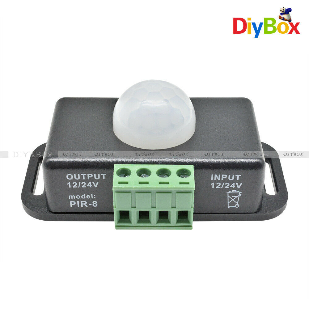 Automatic 8A Infrared PIR Motion Sensor Switch DC 12V-24V For LED light Best