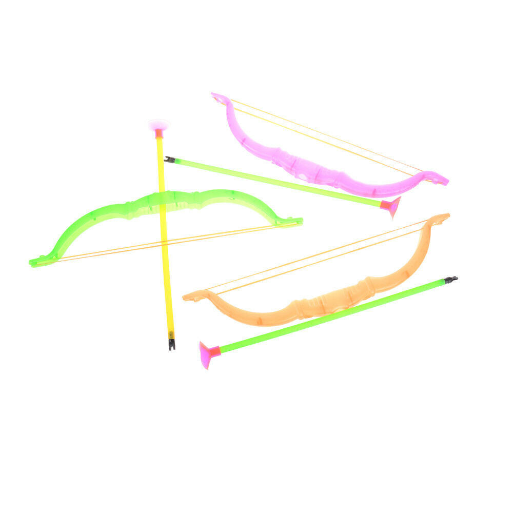 Plastic Soft Slingshot Arrow Set Kids Children  Educational Outdoor Toys G.l8