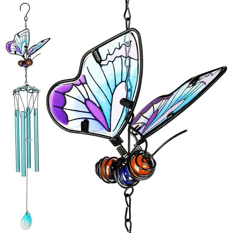 Tube Handmade Metal Music Wind Chime, Mobile Romantic Wind-Bell for FestivalG1Z4