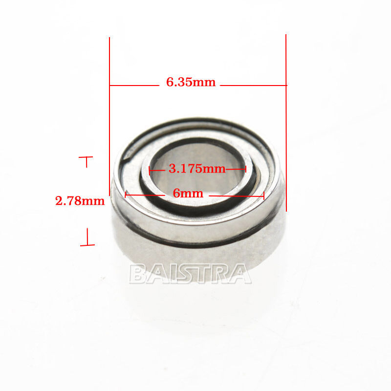 10PCS Dental Ceramic Bearing Balls For Fit Air Turbine Handpiece Standard US