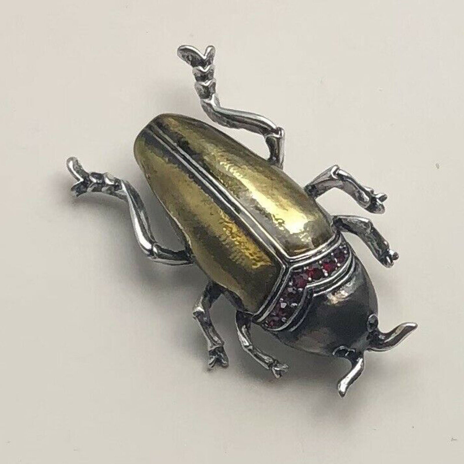 Retro Beetle Enamel Animal Insect Brooch Pin Women Scarf Party Jewelry Unique
