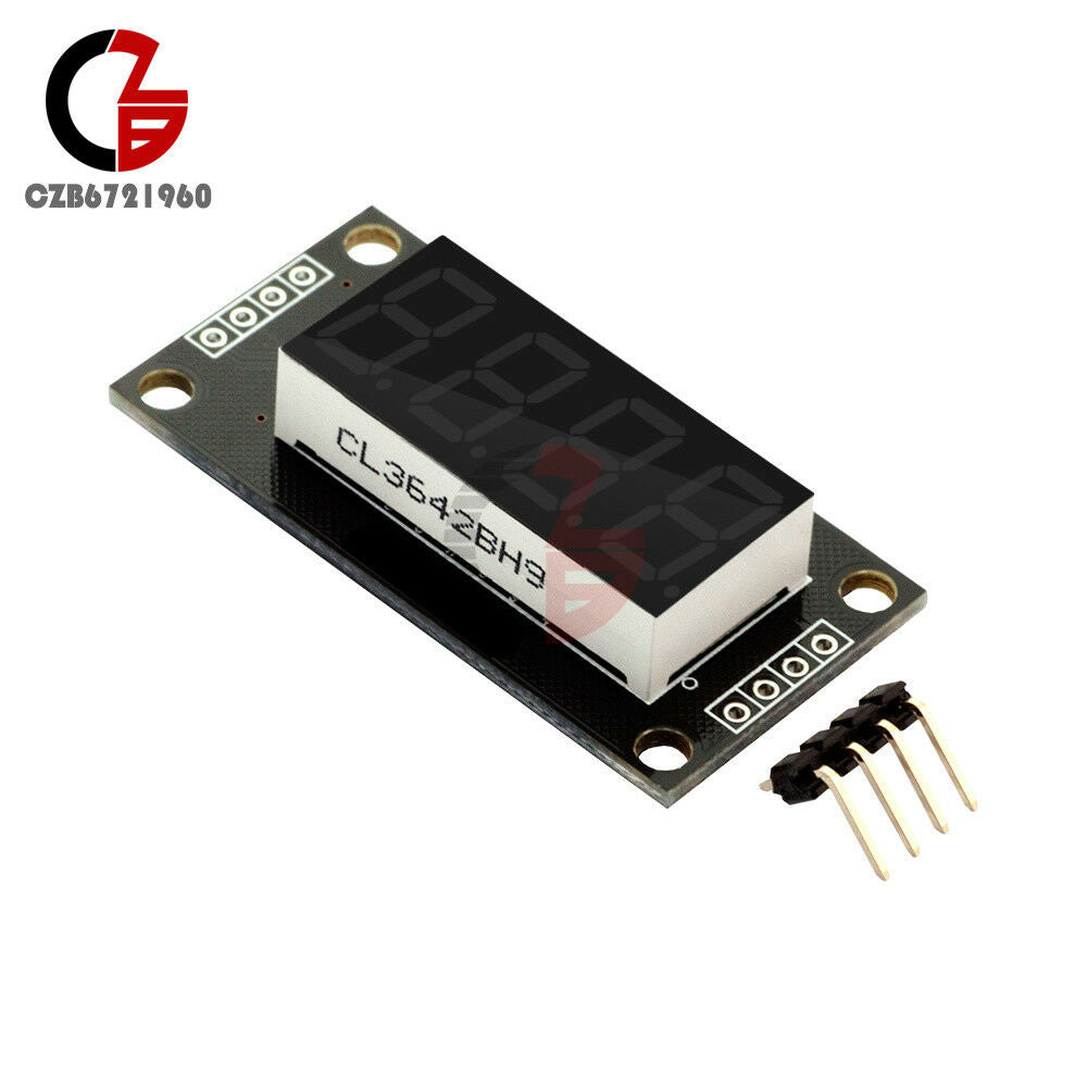 TM1637 0.36 "inch 4-digit Tube LED Digital Display Module Board For Arduino Red