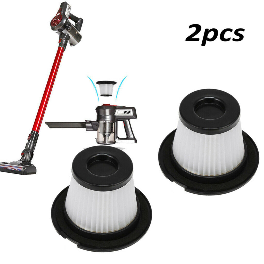 2Pcs HEPA Filter Washable for Dibea C17 T6 Vacuum Cleaner Home Cleaning