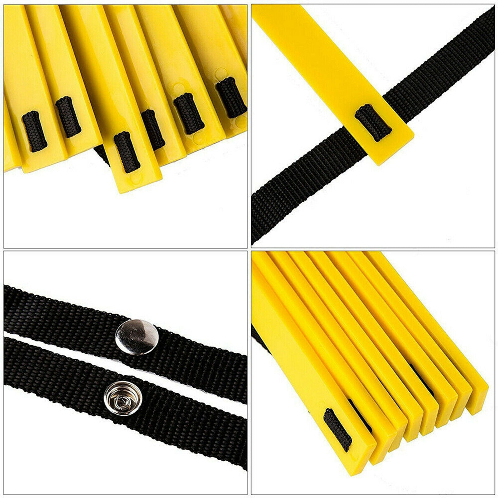 Speed Training Ladder Agility Footwork Football Exercise Workout 4M 8Joint