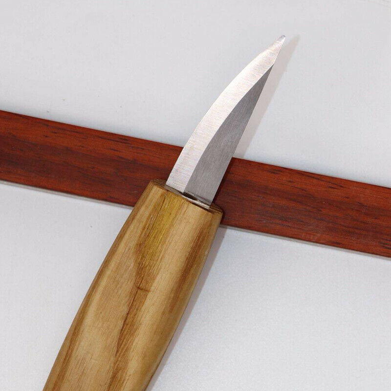 3x Wood Carving Tools Kit Hook Spoon Knives Peeling Whittling Beaver Craft Steel