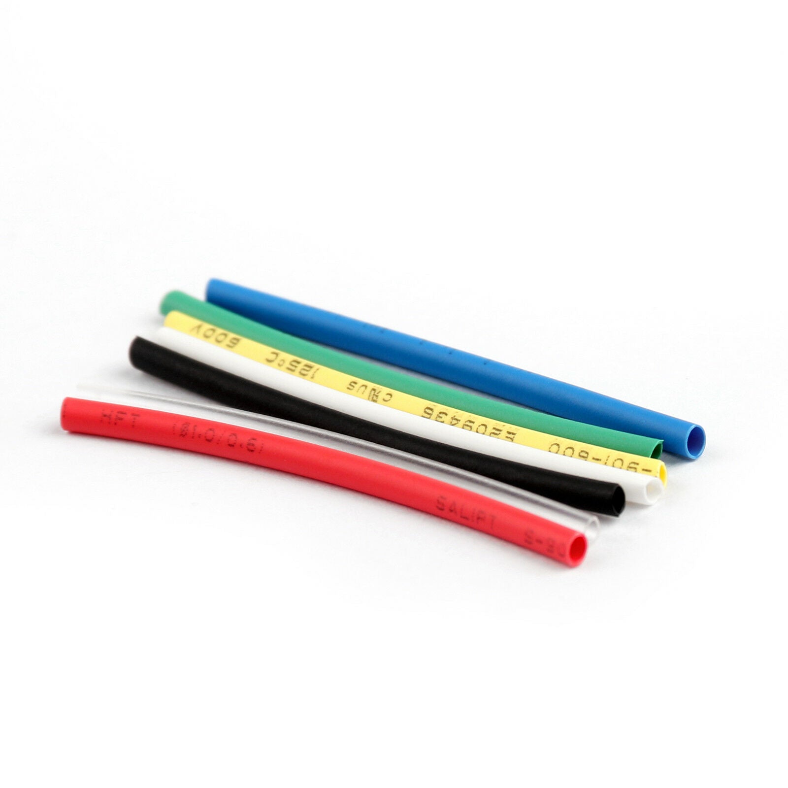 140pcs 7 Colors 1mm Assorted 2:1 Heat Shrink Tubing Sleeving Wrap Cable 40mm