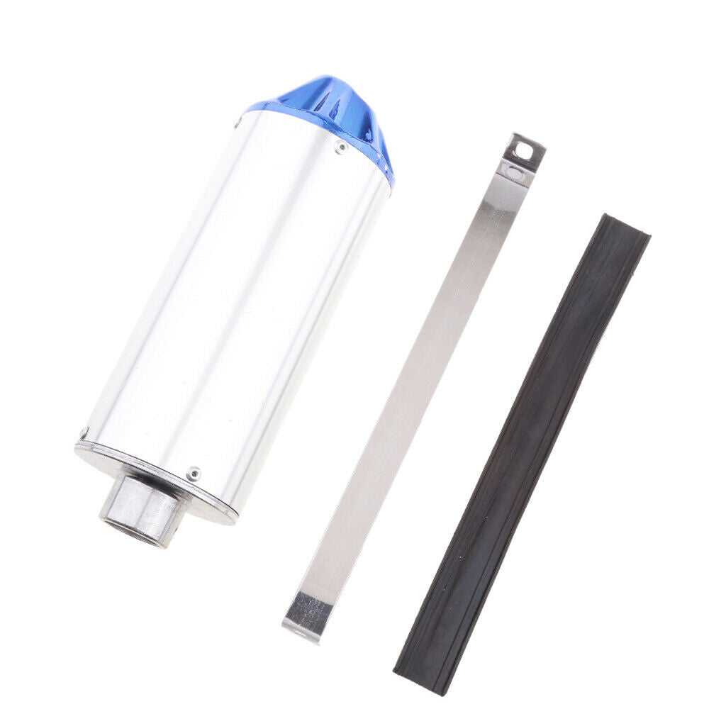 Universal Motorcycle Scooter Dirt Bike 28mm Slip On Exhaust Muffler Pipe