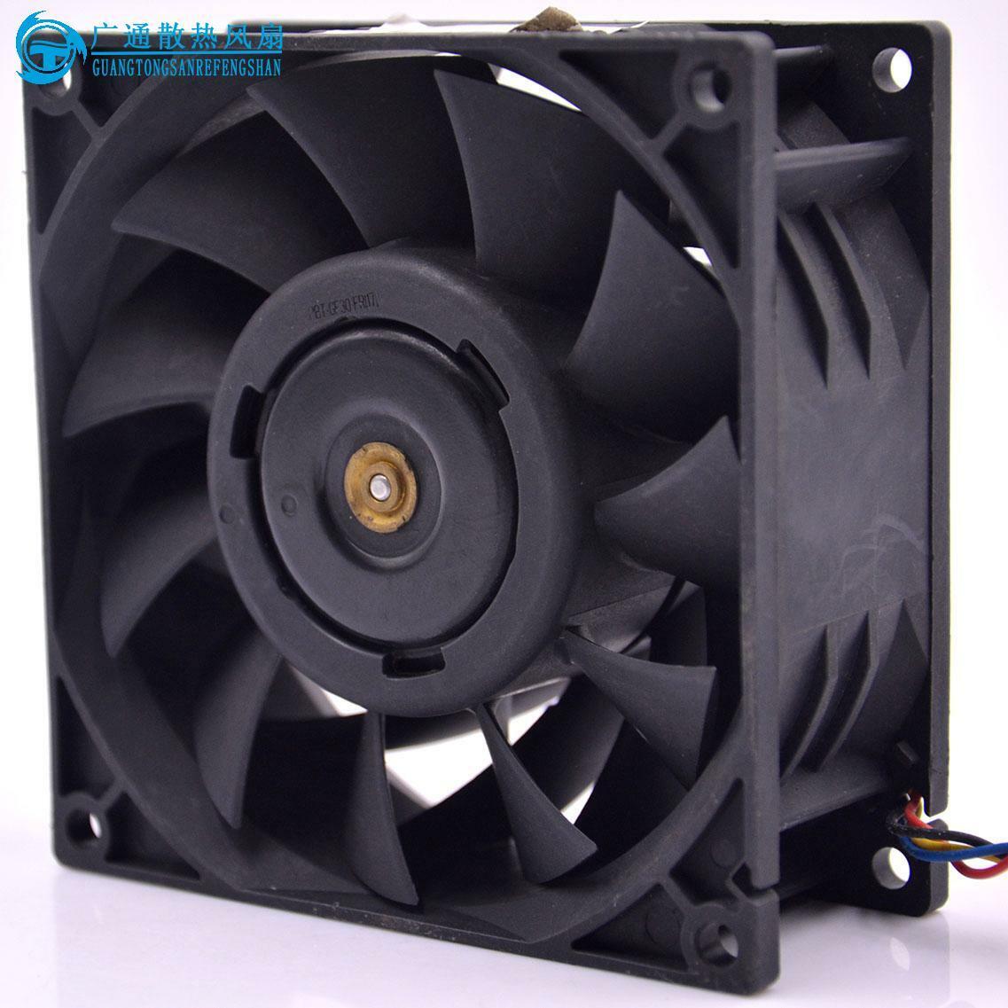 For Delta PFC0912DE 9038 90mm 9cm DC 12V 3.72A 9038 9CM  fan