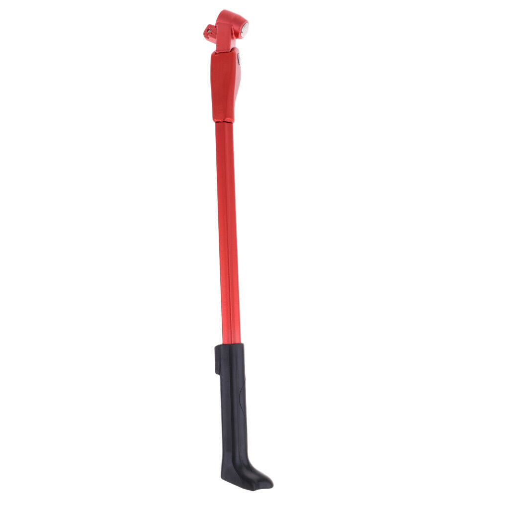 Adjustable Mountain Road Bicycle Rear Kickstand Bike Side Kick Stand  Red