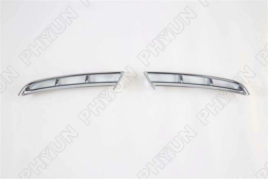 For 2021 Hyundai Tucson Chrome Front Fog Light Cover Bumper Trims Accessory 2x