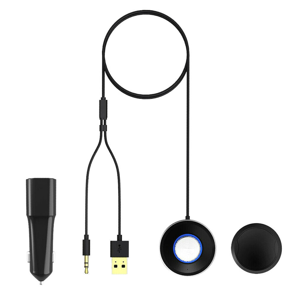 Bluetooth Audio Receiver v4.0 Car Music Receiver with USB Car Charger