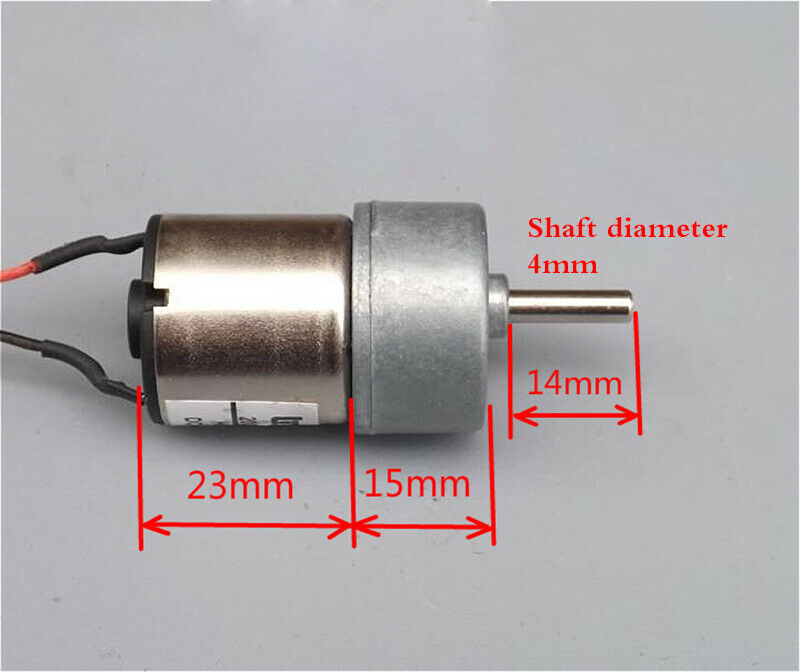 1035Y DC gear motor metal gear reducer box DIY creation Suitable voltage 5-18V