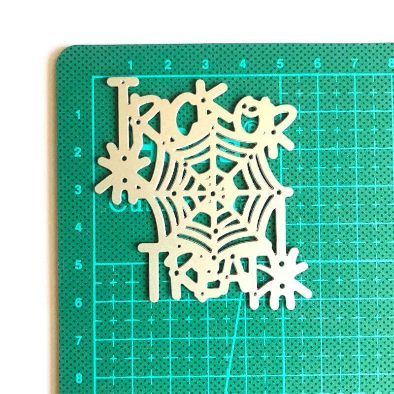 Halloween Spiderweb Metal Cutting Dies Stencil DIY Scrapbooking Album Paper Card