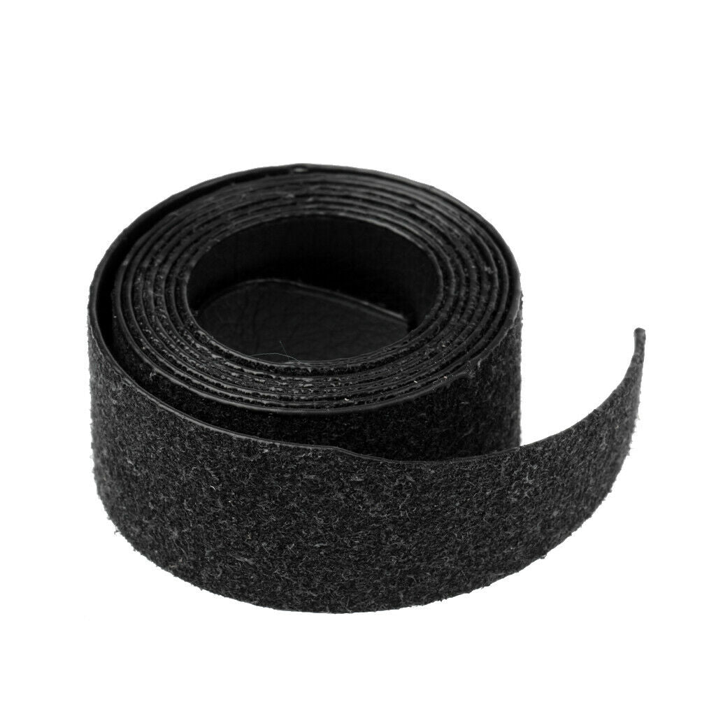 Fishing Rod Wrap Tie Tackle Fastening Strap Belt Fishing Accessories Black