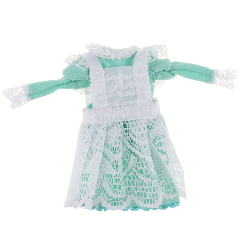 Adorable Maid Outfit Uniform Suit Clothes for 12inch Neo Blythe Pullip Licca