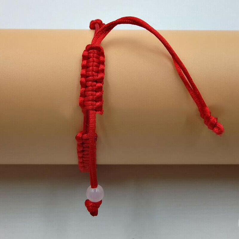 Chinese Feng Shui Wealth Lucky Copper Coin Pendant Red String Bracelets JeweBDD