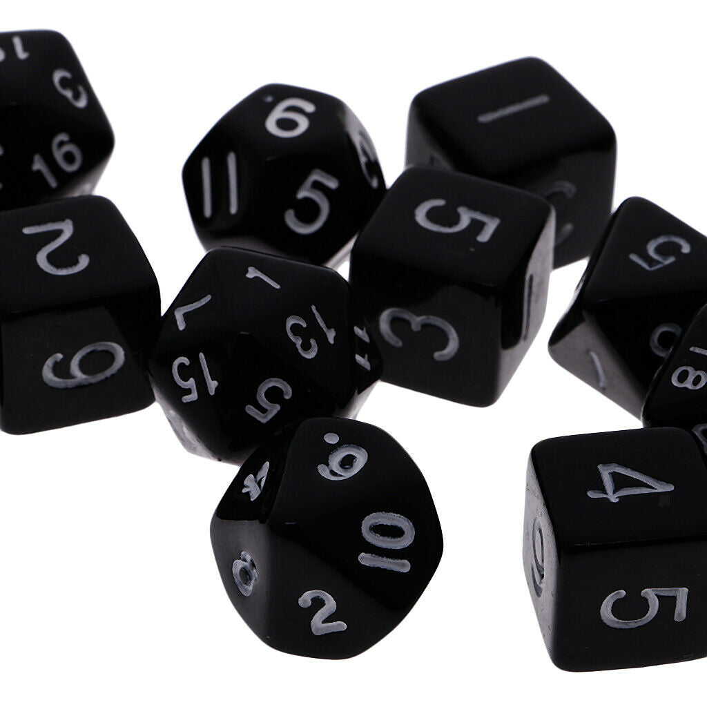 Dice Tower + 15 Pieces Spot Dice Set Party Favor Novelty Gifts for Kids