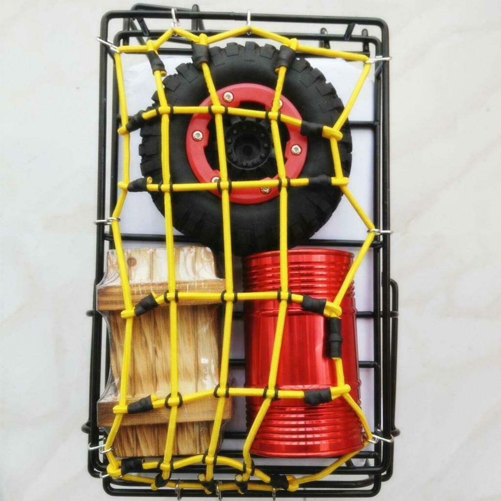 RC Car Decoration Shovel Fuel Tank With Luggage Net for 1:10 Trx4 RC Cralwer