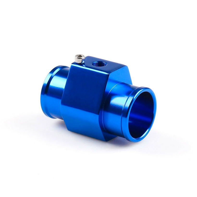 42mm Car Water Temp Temperature Joint Pipe Sensor Gauge Radiator Hose Adapter-BU
