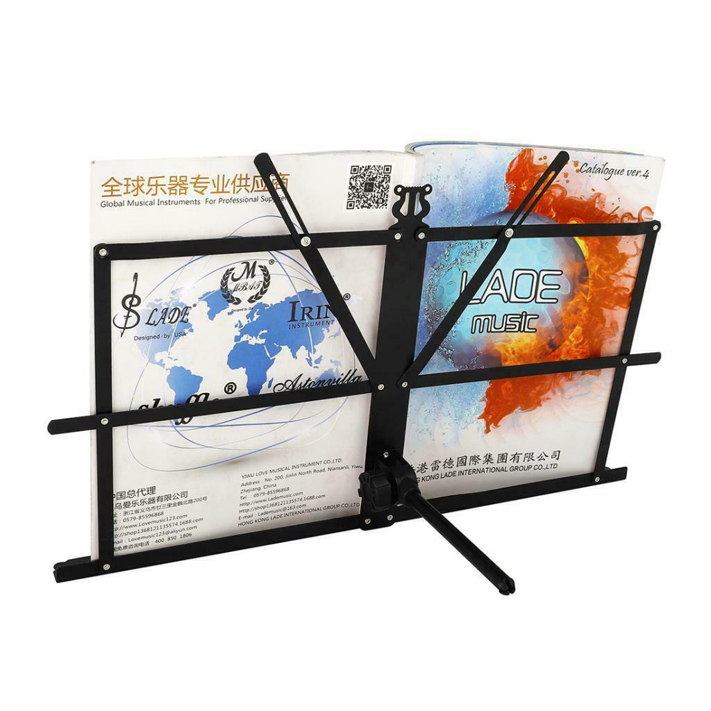 Portable Notation Stand For Folding Metal Table Portable Notation Support For