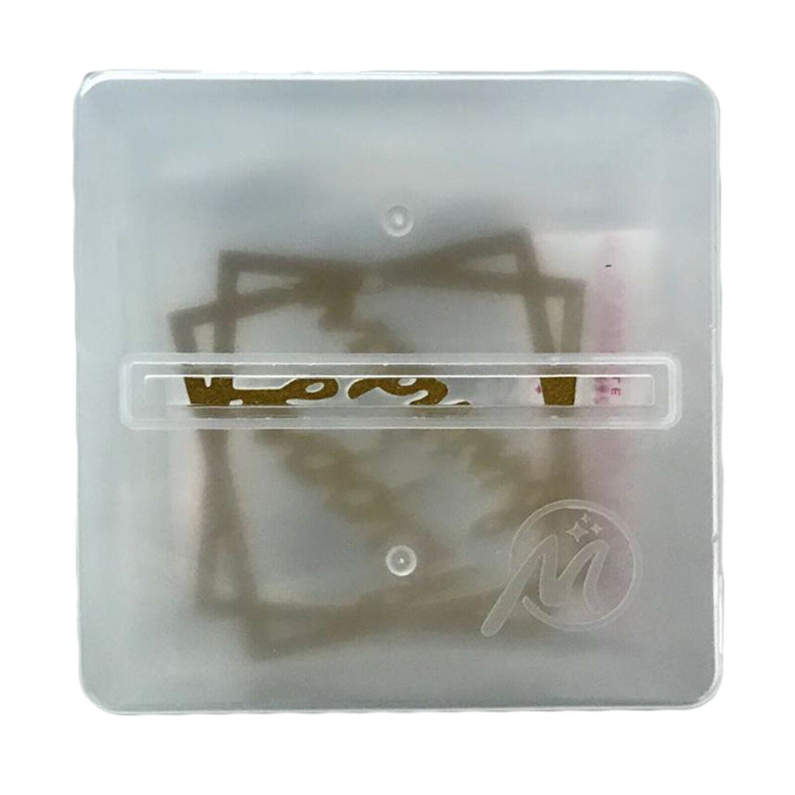 Clear Pulling Money Box 20 Transparent Bag Connected Pockets for Cake Decor