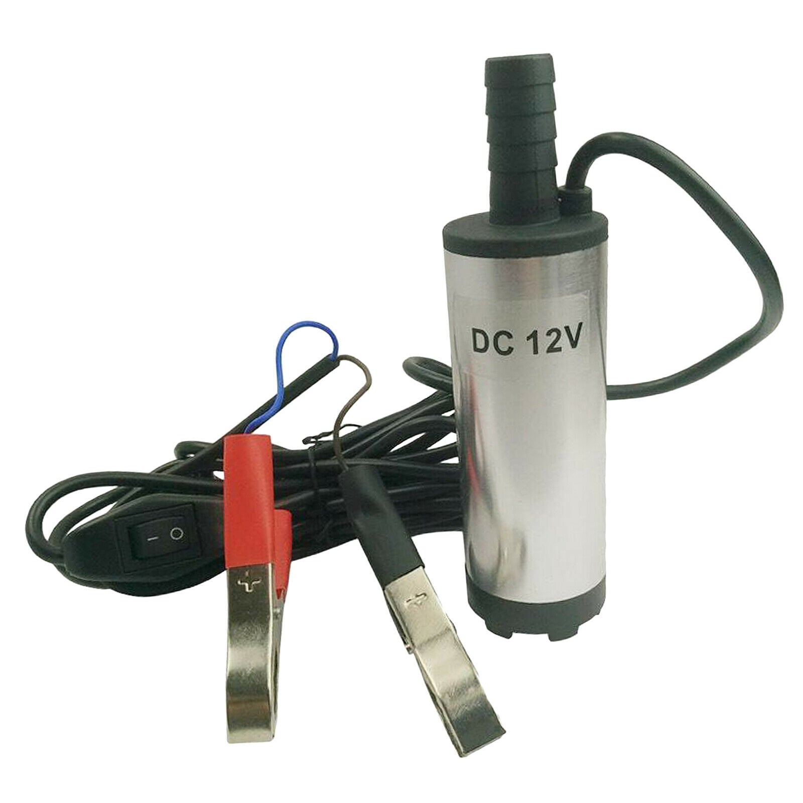 DC 12V Electric Submersible Pump Water Oil Liquid Fuel Transfer