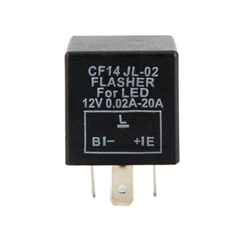 3-Pin CF14 JL-02 EP35 Car LED Flasher Relay Fix Turn Signal Hyper Flash 12.l8