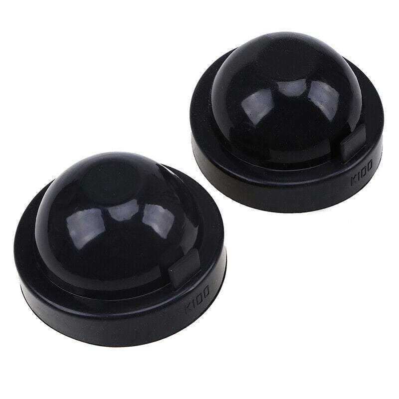 2pcsÂ Universal Headlight Dust Cover Caps For LED HID Xenon Halogen Bulbs H4  H7