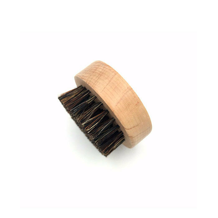 Brush for Beard Hair Of Wild Boar 100% Natural Round Man Bearded Man Beard New