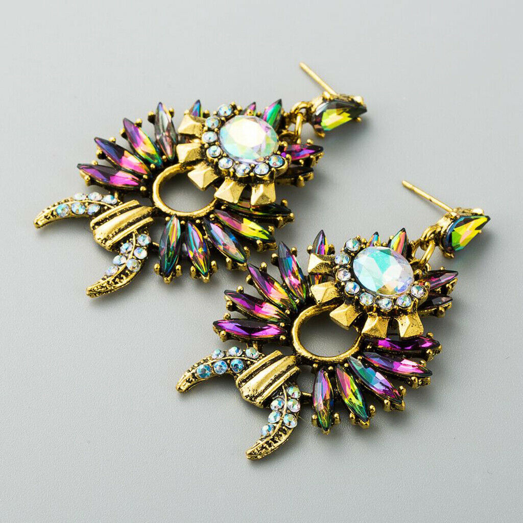 Fashion Stud Earrings Women Statement Piercing Gift for Women Girls Colorful