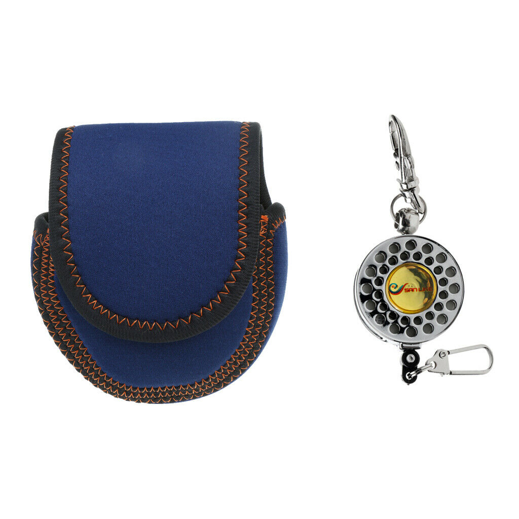 Fly Fishing Reel Cover Reel Suit Bag Protective Case for 3/4/5/6/7 / 8wt Reel +