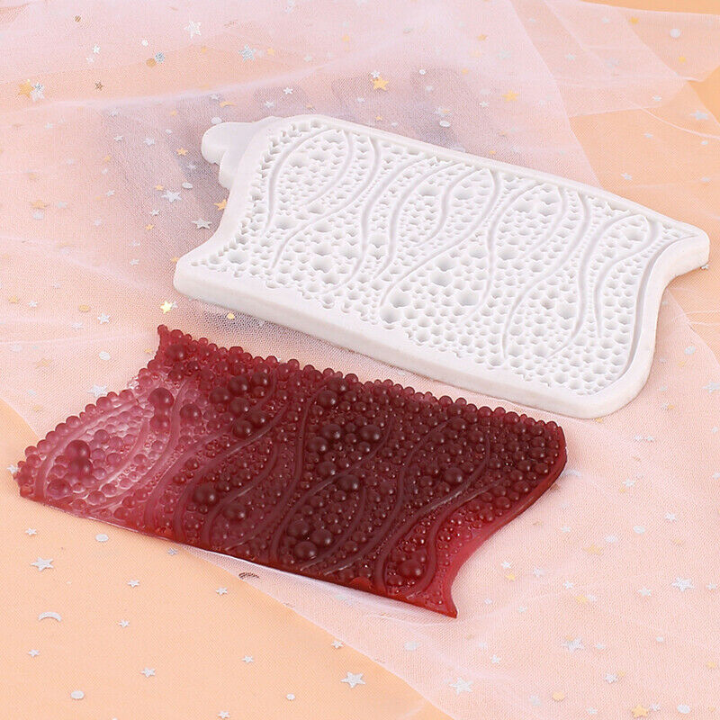 Bubbles &Pearls Mold Fondant Cake Decorating Silicone Mold Chocolate Baking SJ