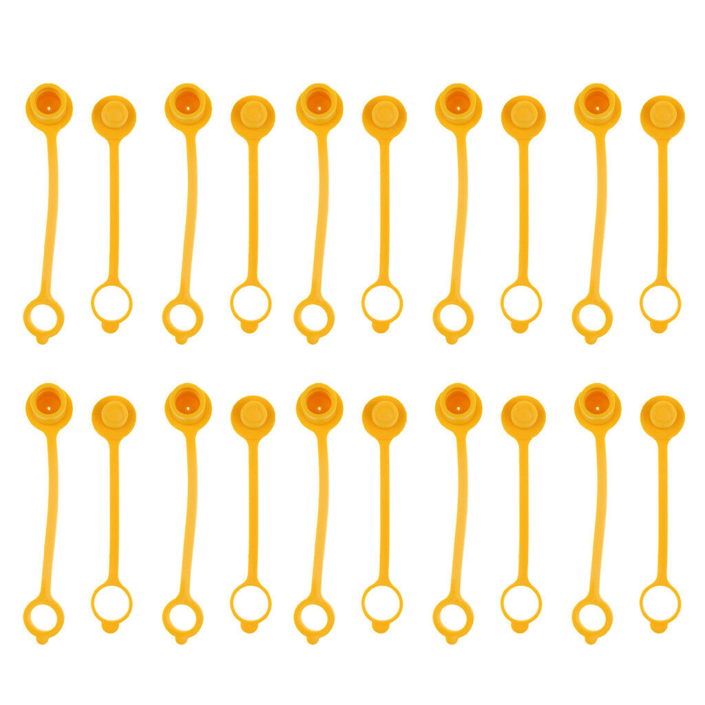 10 PAIR PROTECTIVE PLASTIC DUST PLUG AND   FOR QUICK RELEASE COUPLING