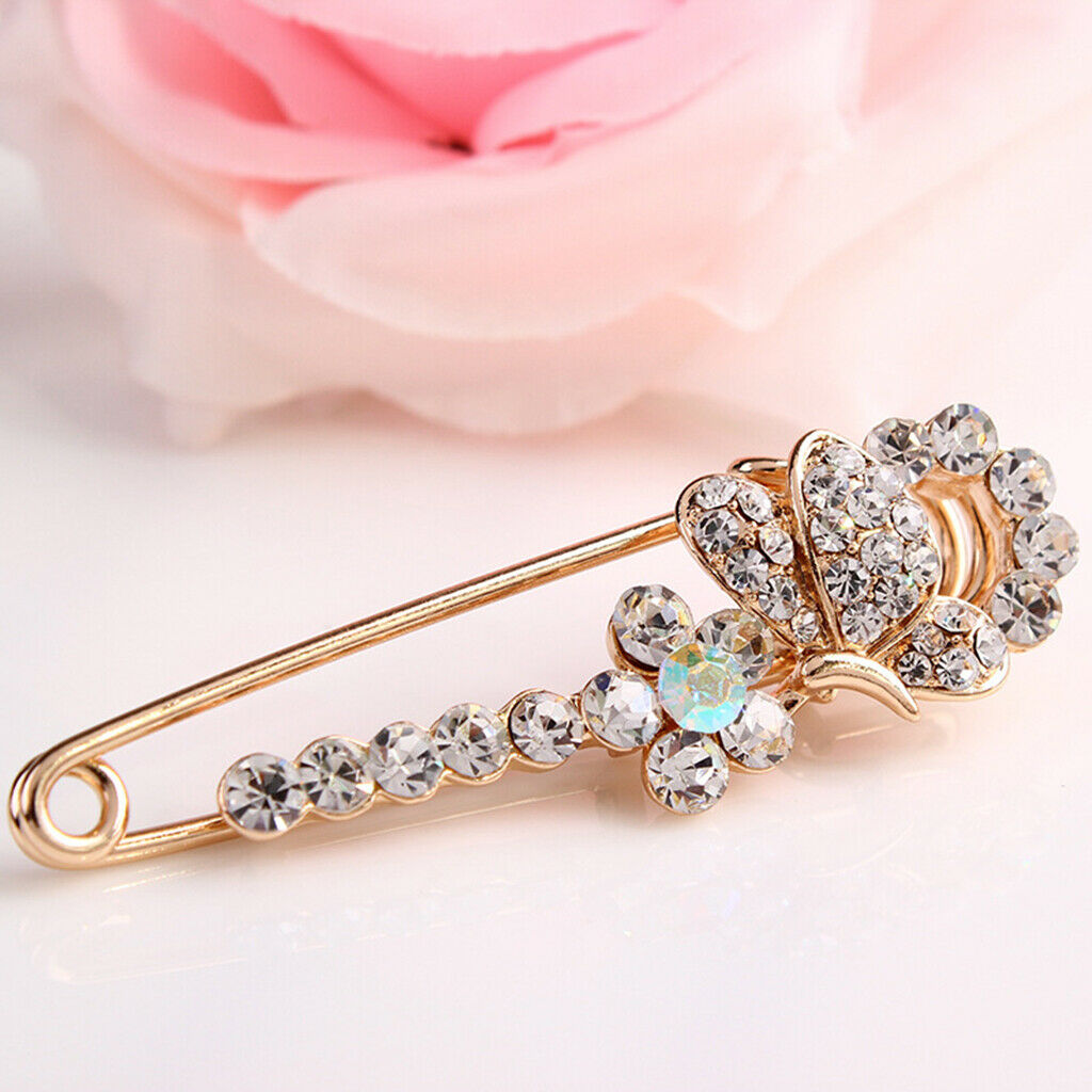 Insect Bug Butterfly Safety Pin Scarf Gown Clip Pin Wedding Party Supplies