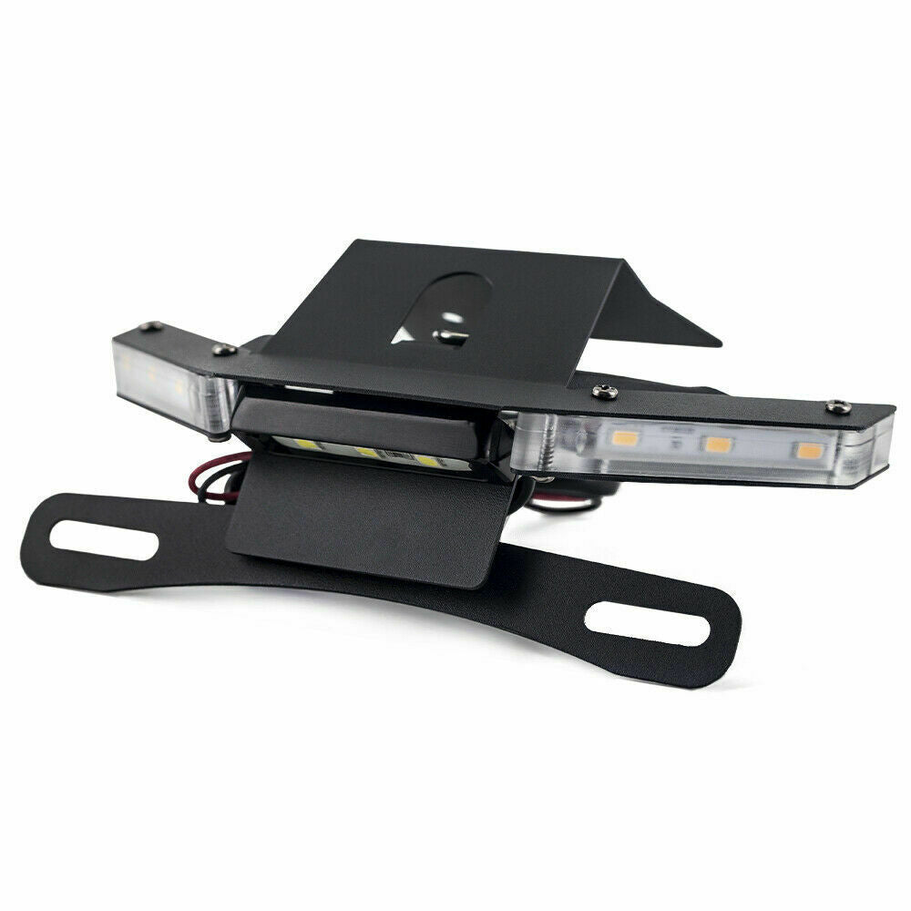 Tail Tidy License Plate Holder LED Turn Light For KAWASAKI Z 900 Z900 2017-2021