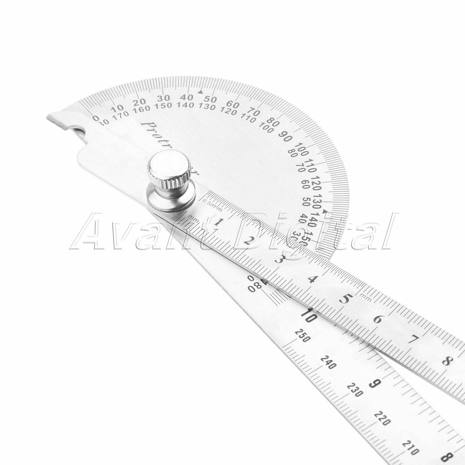 Durable 1pc 0-180 Degree Protractor Angle Finder Arm Measuring Tool Gauge Ruler