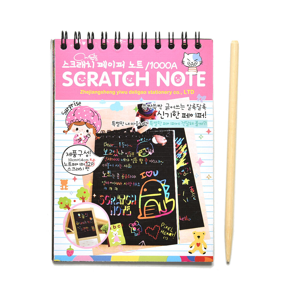 1x Paintings Books Kids Cartoon DIY Graffiti-Drawing 14*10.l8