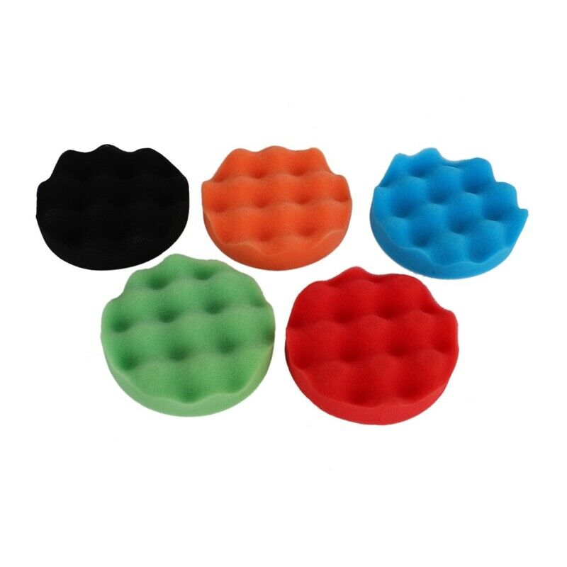 38Pcs Polishing Pad Kit Buffing Pads Car Care Polisher Waxing Polishing Set J1N7