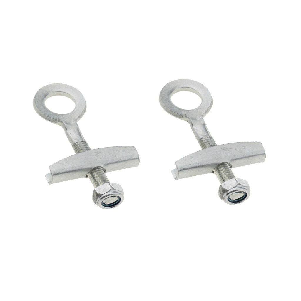 2Pcs Chain Wheel Axle Tensioner Adjuster for 47cc 49cc Mini ATV Quad Bike