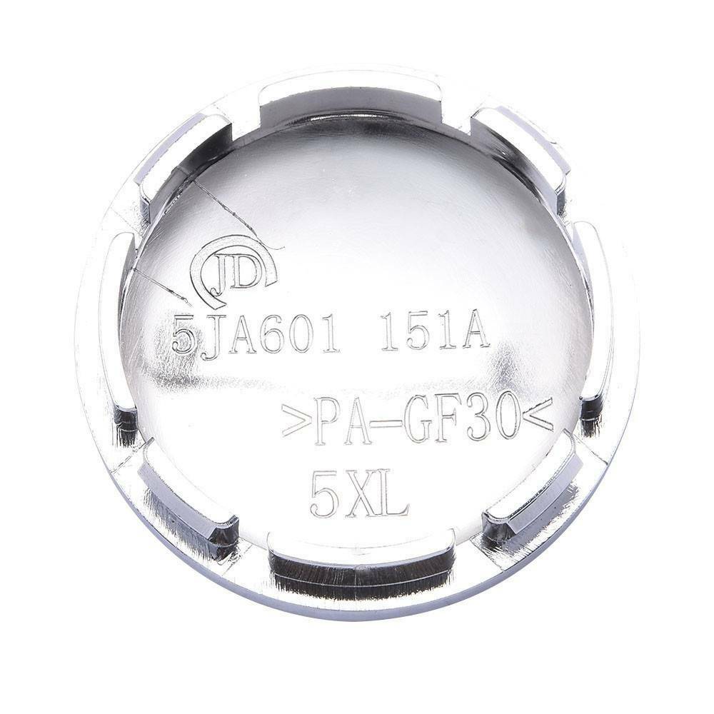 4x 56mm Car Wheel Center Caps Hub Tyre Rim Hub Cover Universal ABS Chrome US