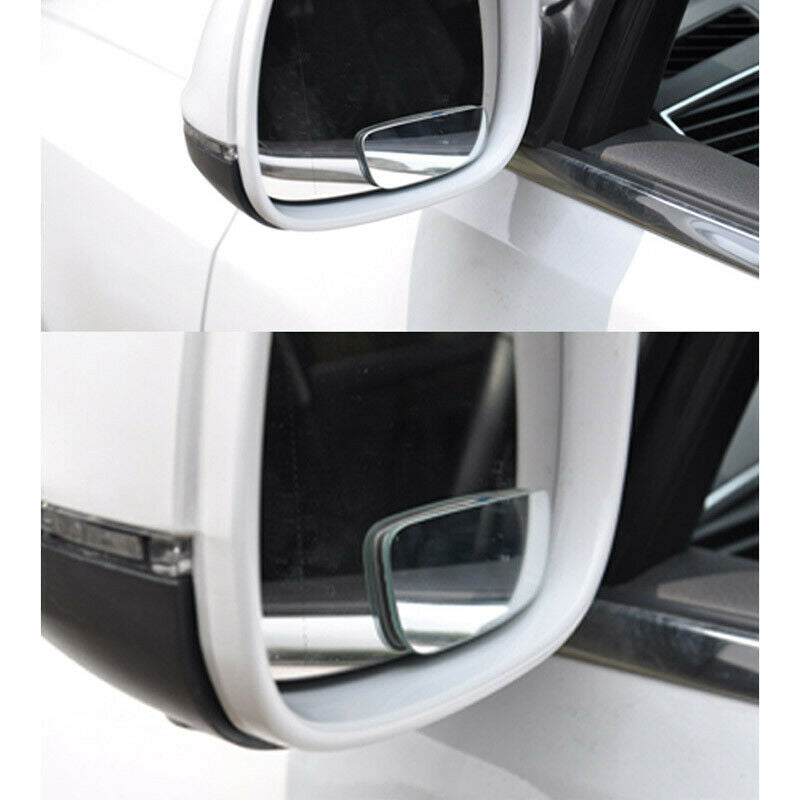 1 Pair Blind Spot Mirror Wide Angle 360 Degree Adjustable Convex Mirr.l8