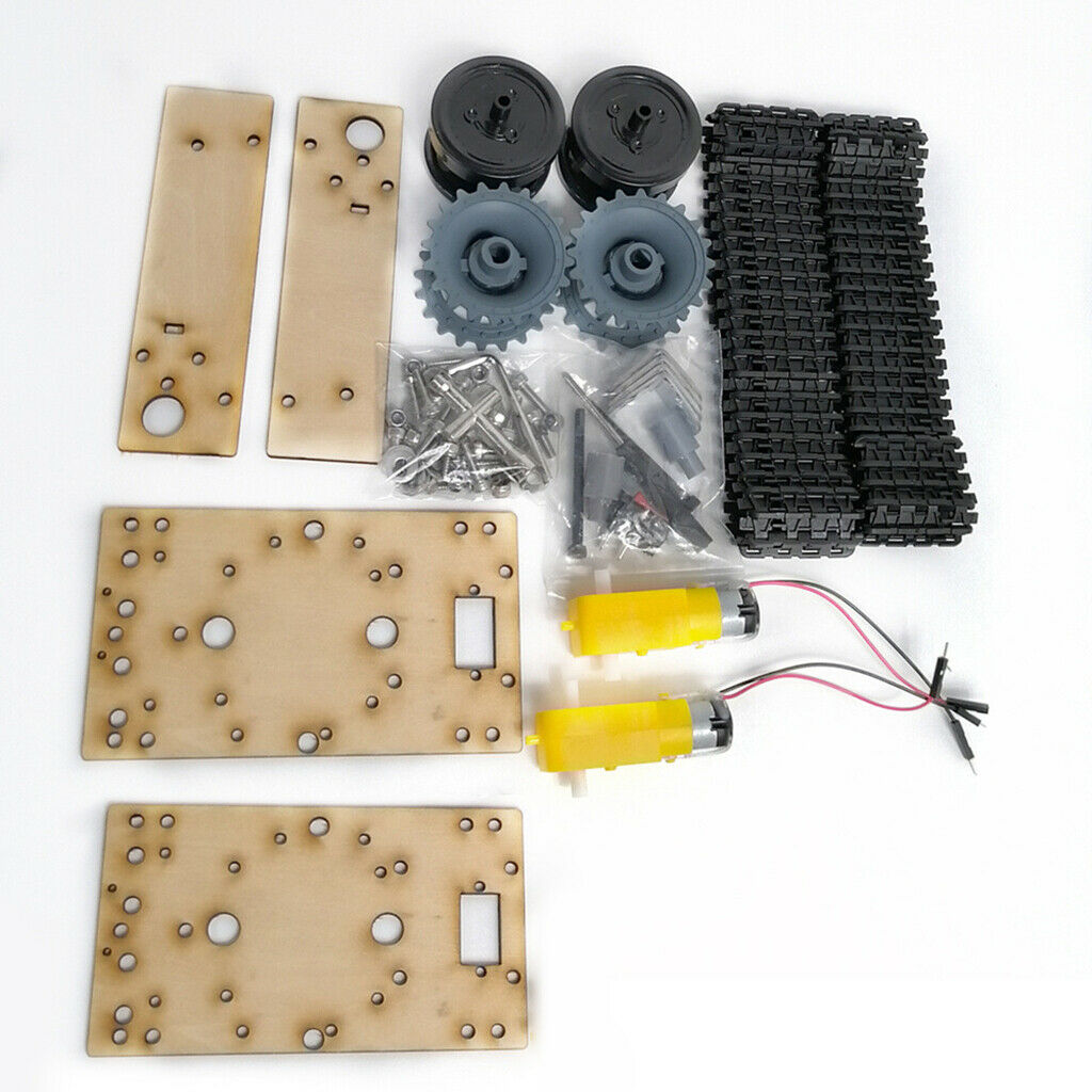 Alloy Motor Smart Car Car Chassis Crawler Smart Car Robot Kids Science