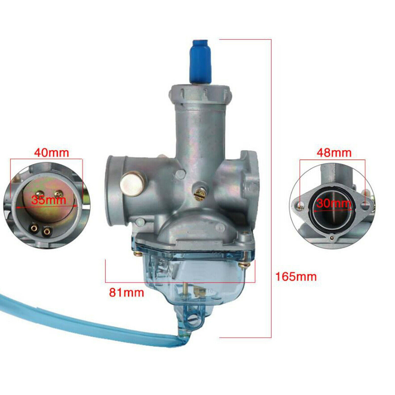 30mm Carb PZ30 Carburetor Moulding for ATV 150cc 160cc 200cc 250cc Motocross